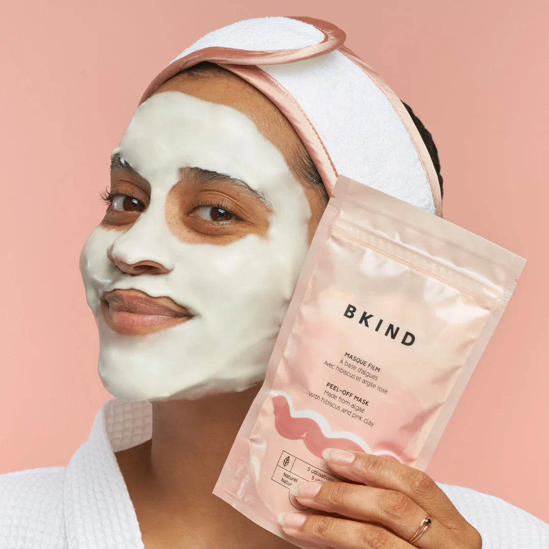 Purifying Algae Peel-off Mask with Hibiscus, Pink Clay and Kombucha