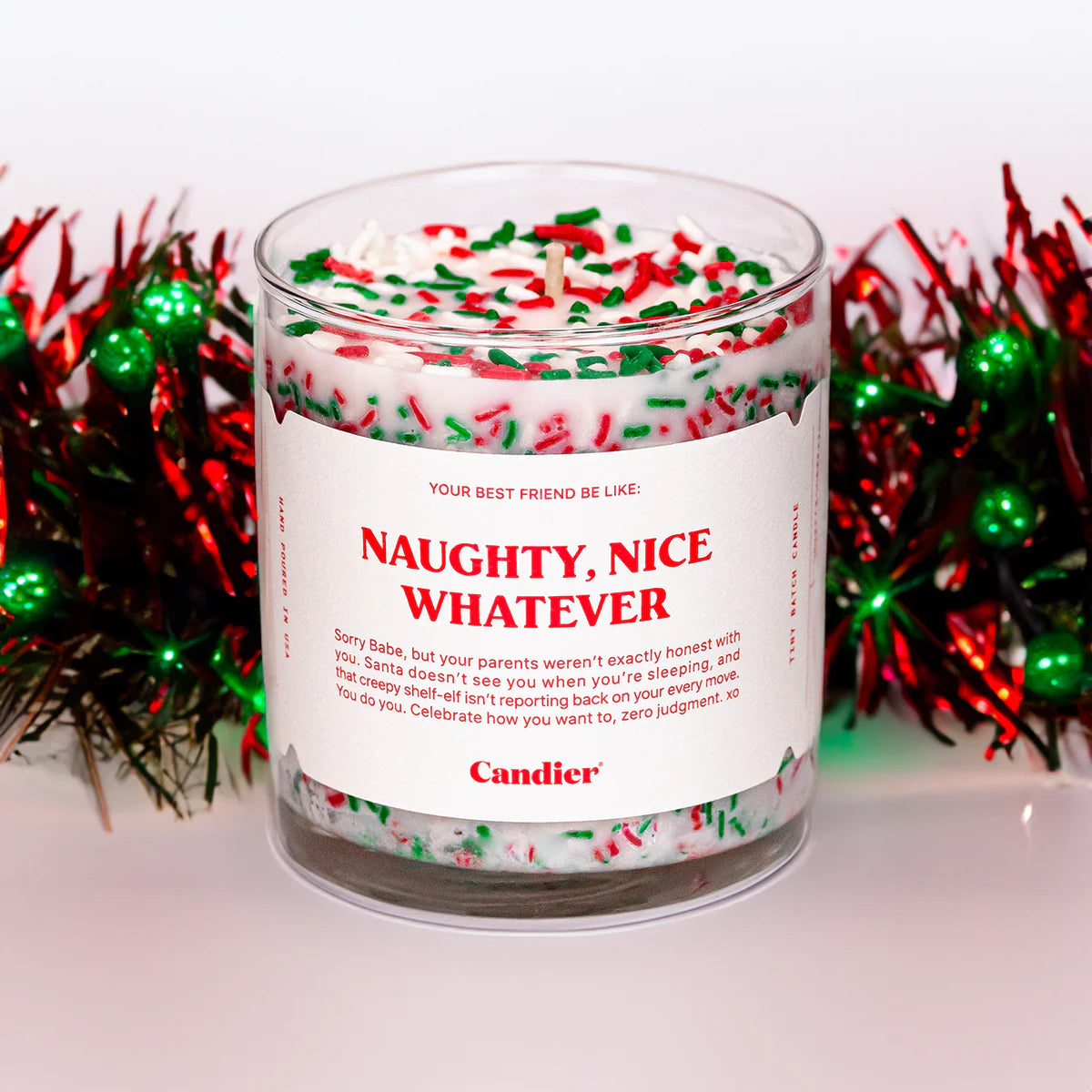 Naughty, Nice Whatever Candle