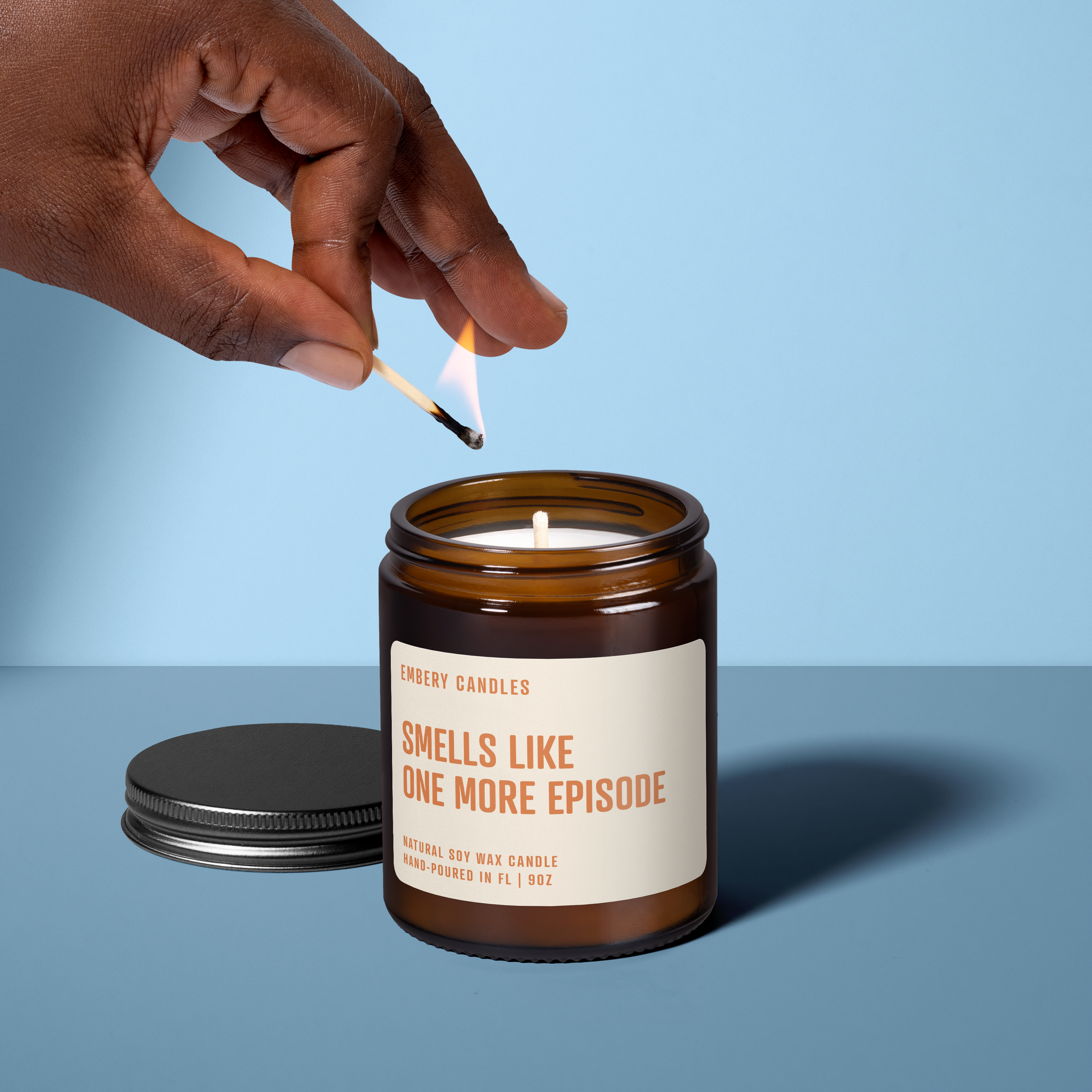 Smells Like One More Episode | Soy Wax Scented Candle