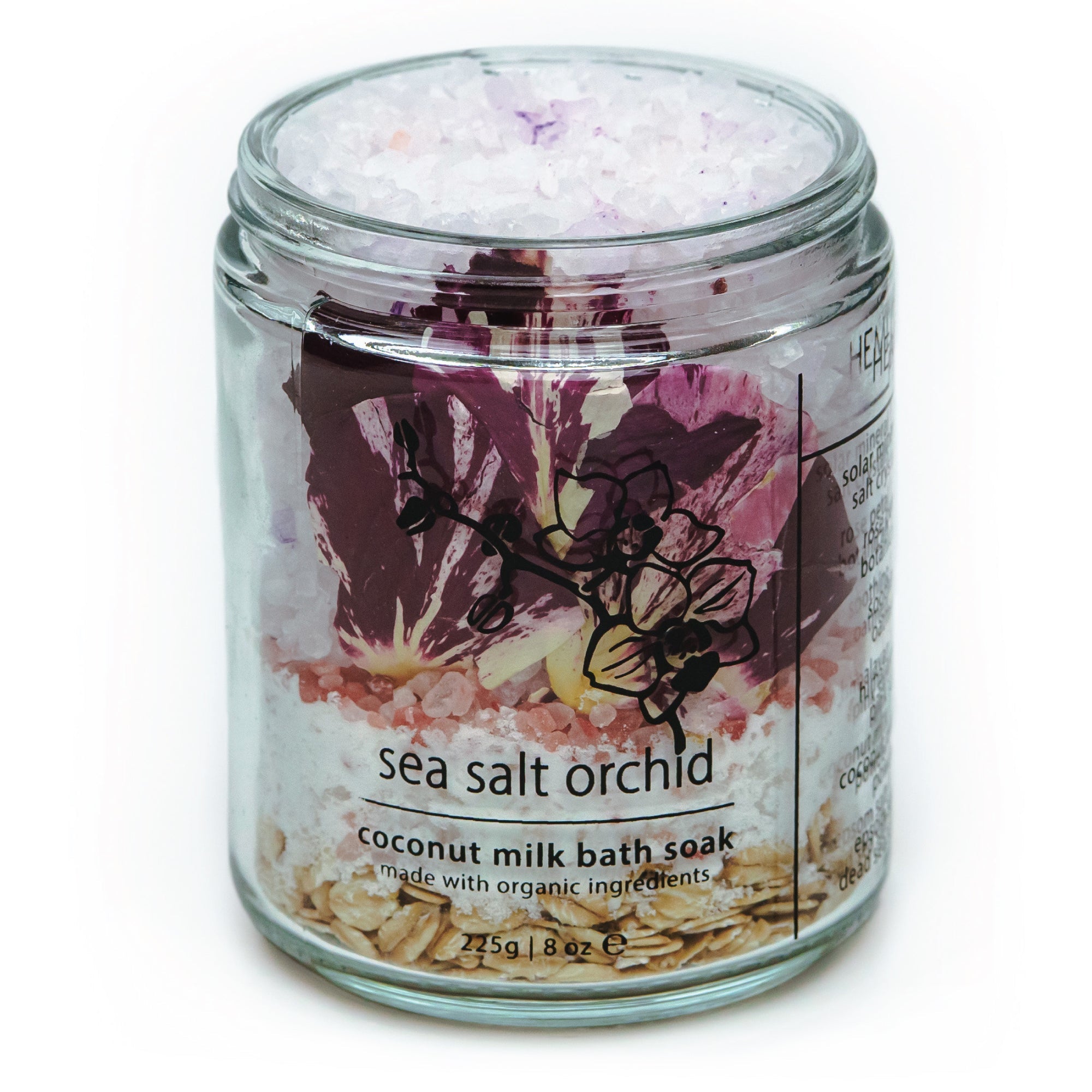 Sea Salt Orchid Coconut Milk Bath Soak