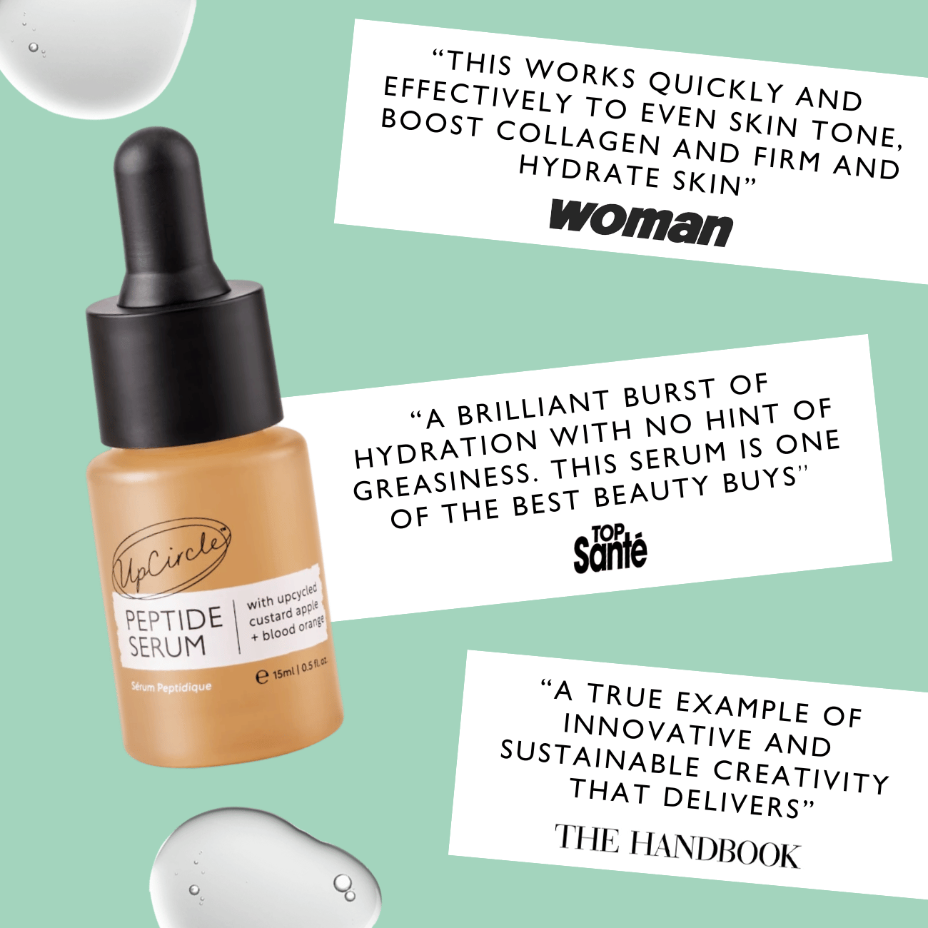 Peptide Serum with Custard Apple + Blood Orange - Travel Size