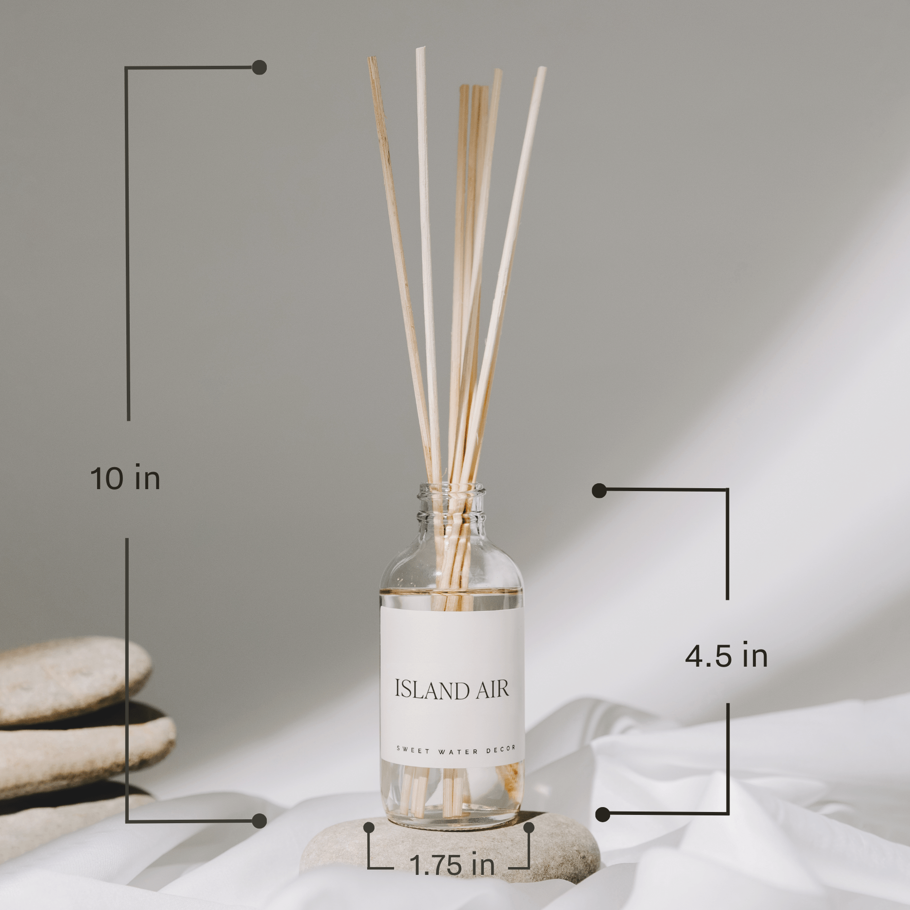 Coastal Lemon Clear Reed Diffuser