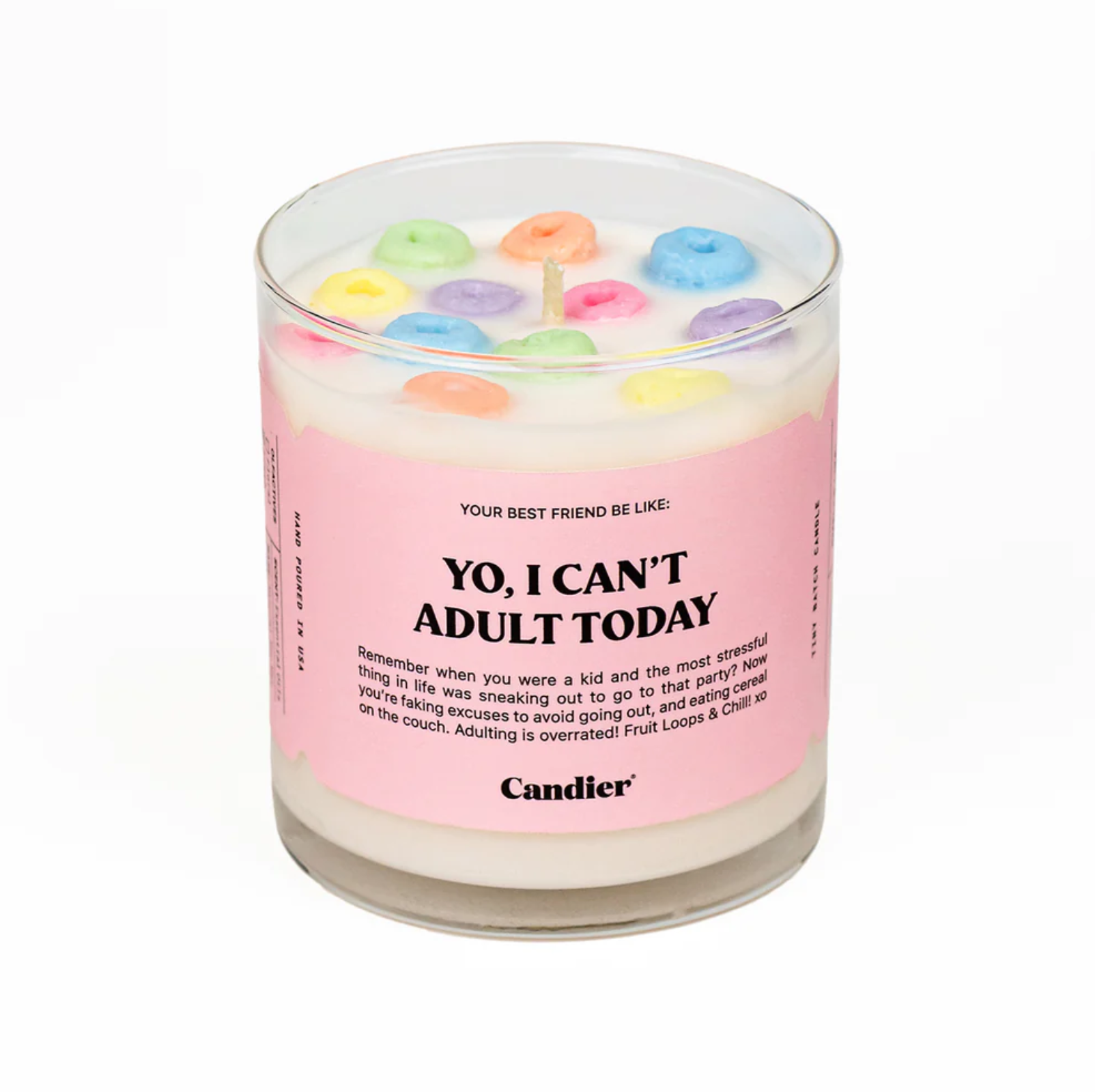 Can't Adult Cereal Candle