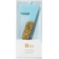 # 7 - Blue + Gold Glitter Birthday Candle
