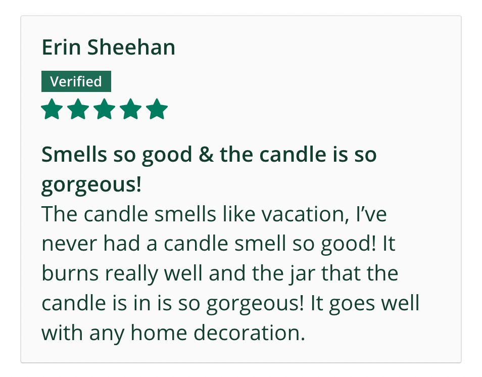 Pacific Islands: Tropical Candle Gift Set