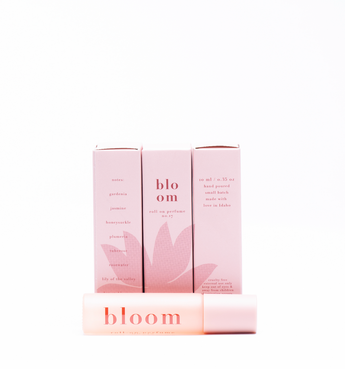 Clean Bloom no. 17 bloom • clean perfume • roll-on or eau de parfum options