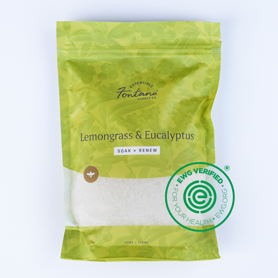 Lemongrass Eucalyptus Essential Oil Bath Salt