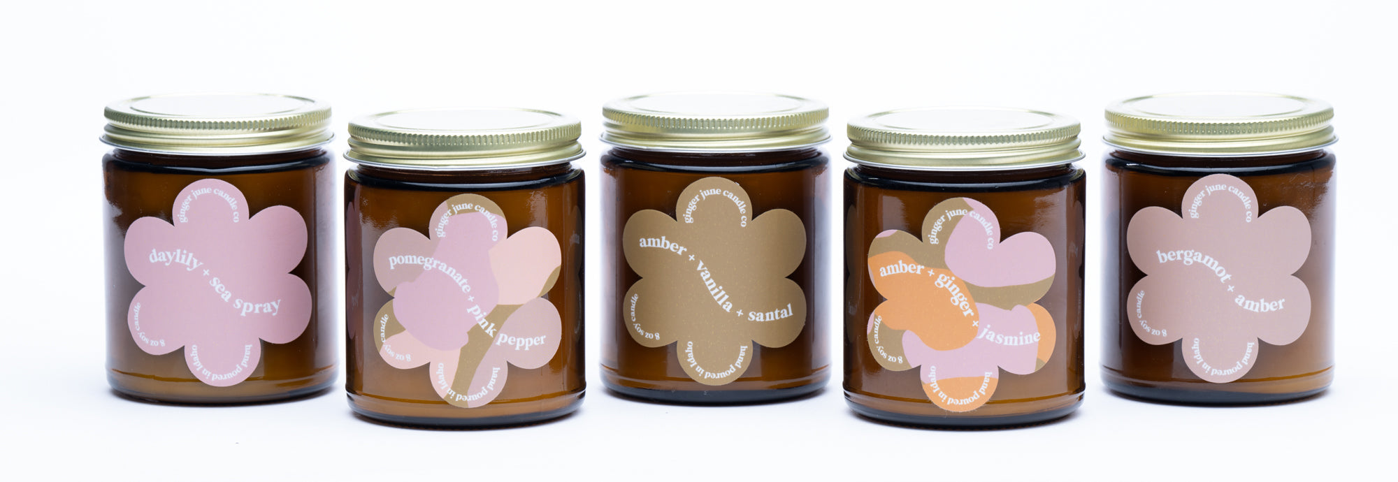 coconut vanilla • daisy collection • 9 oz soy candle