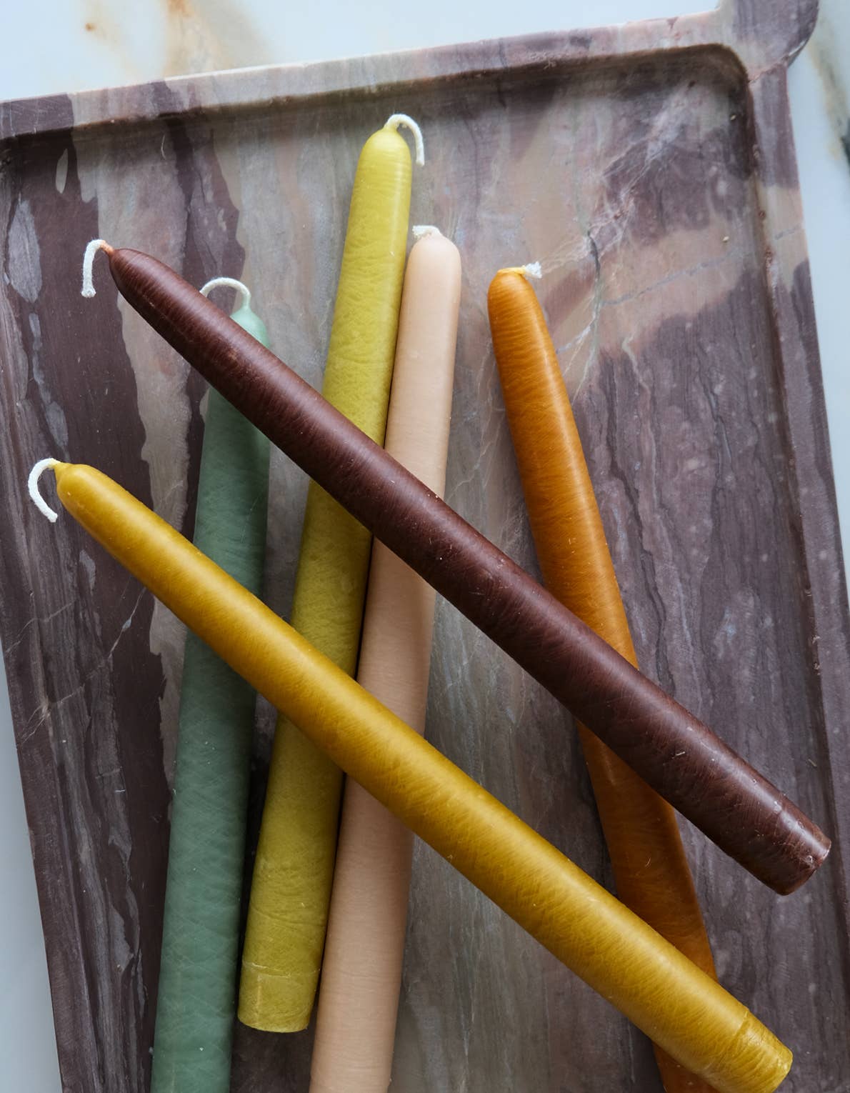 EARTH |Taper Candle Collection, Set of 6