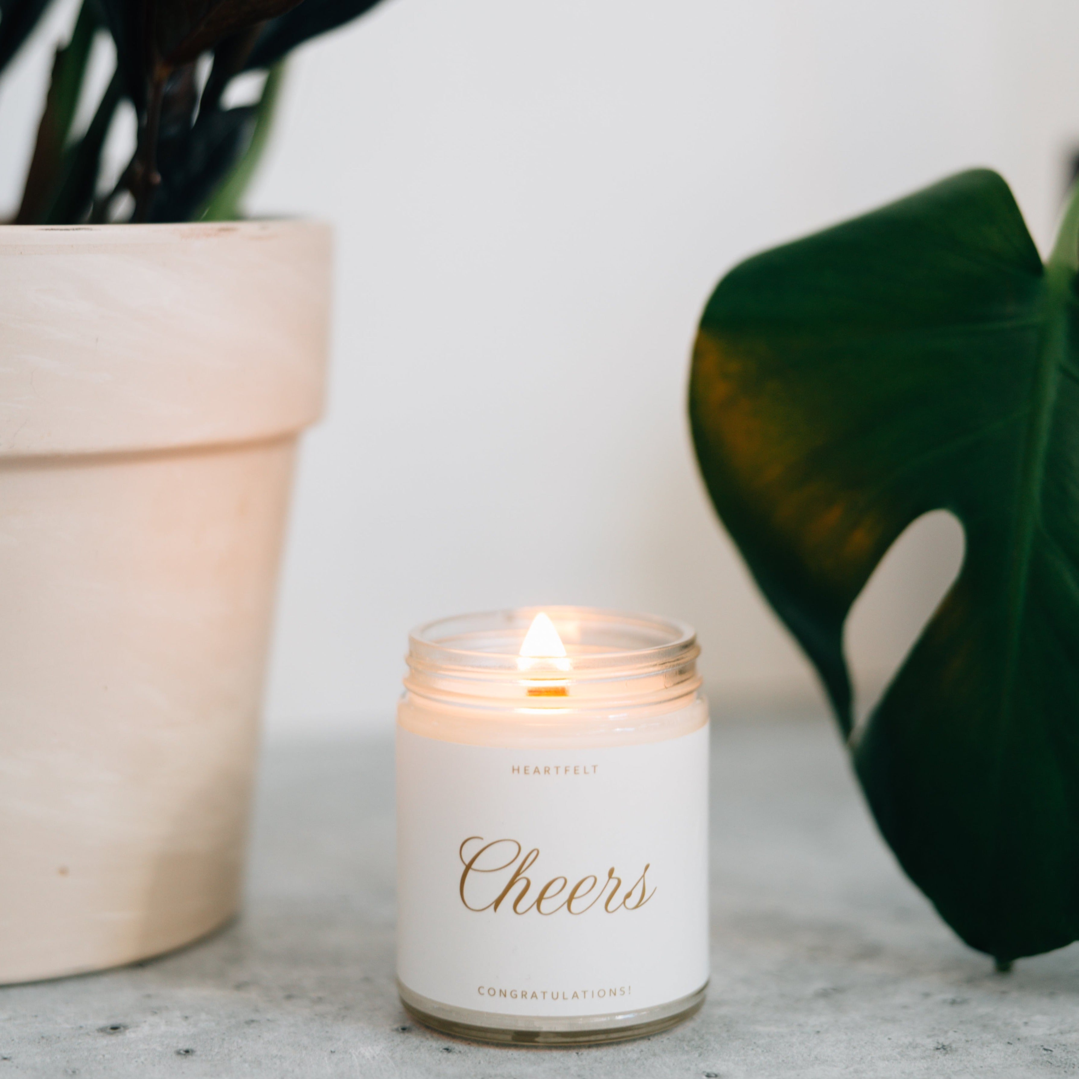 Cheers! Congratulations Cinnamon Orange Clove Candle