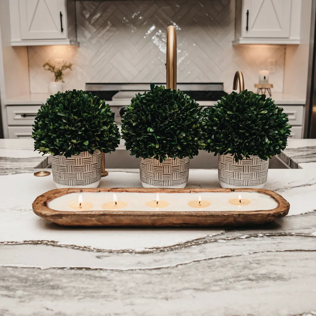 5-Wick Dough Bowl Soy Candle - Seaside