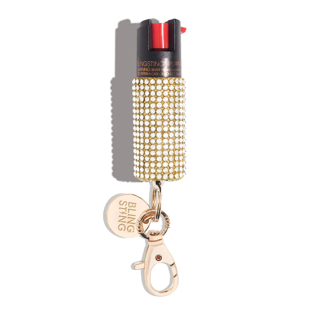 Pepper Spray | Gold Rhinestone