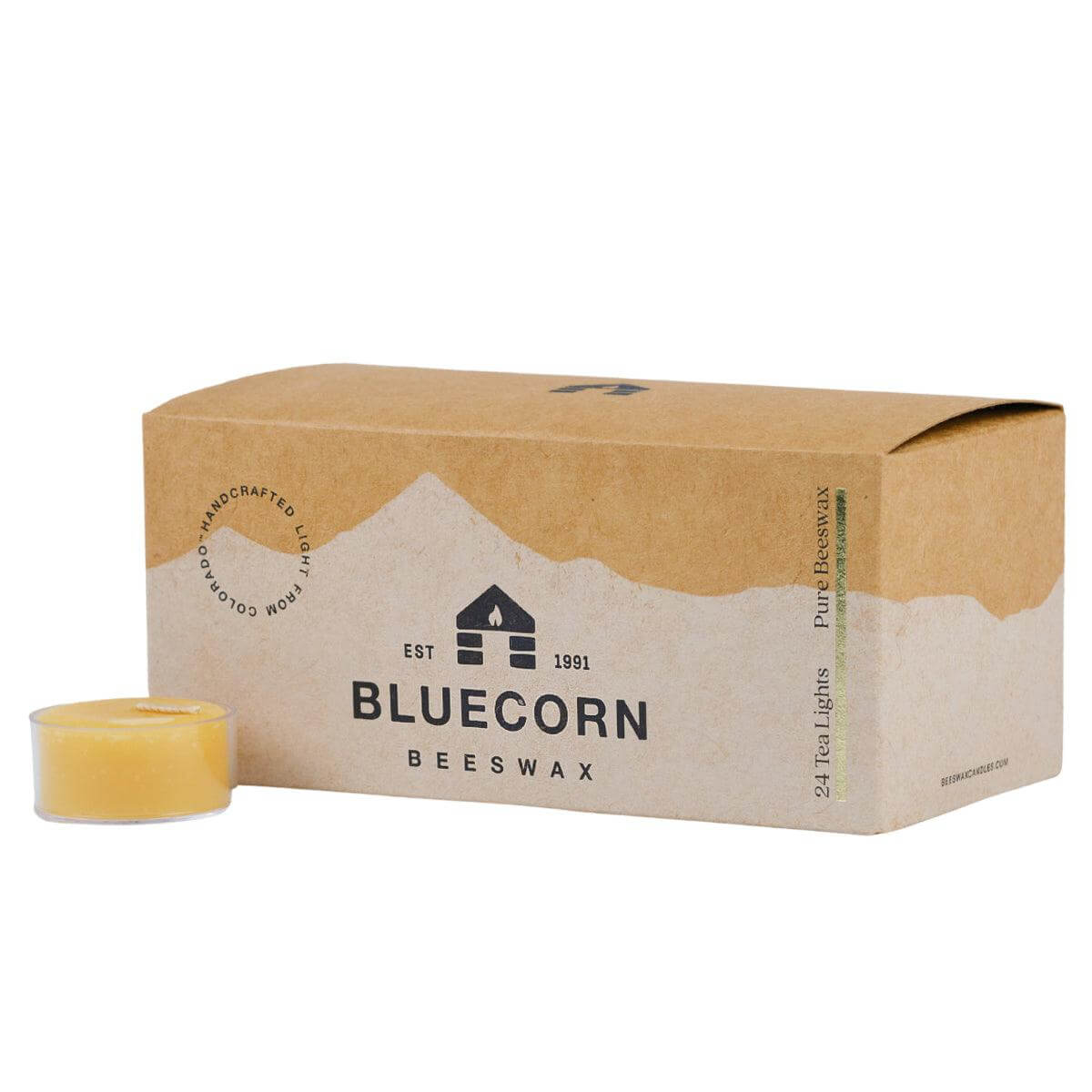 Pure Beeswax Tea Light Candles