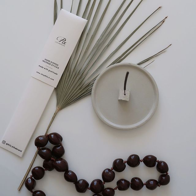 Homme- Hand dipped charcoal incense
