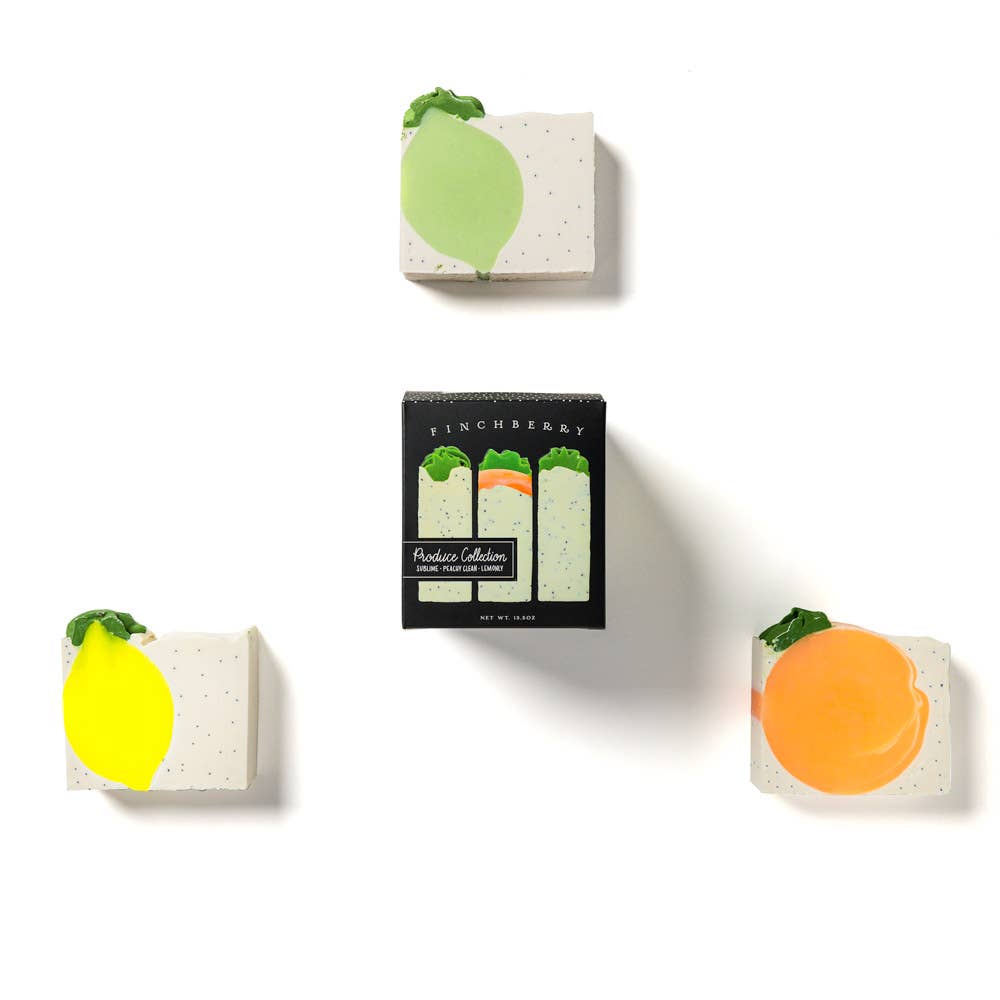 3-Bar Gift Box - Produce Collection